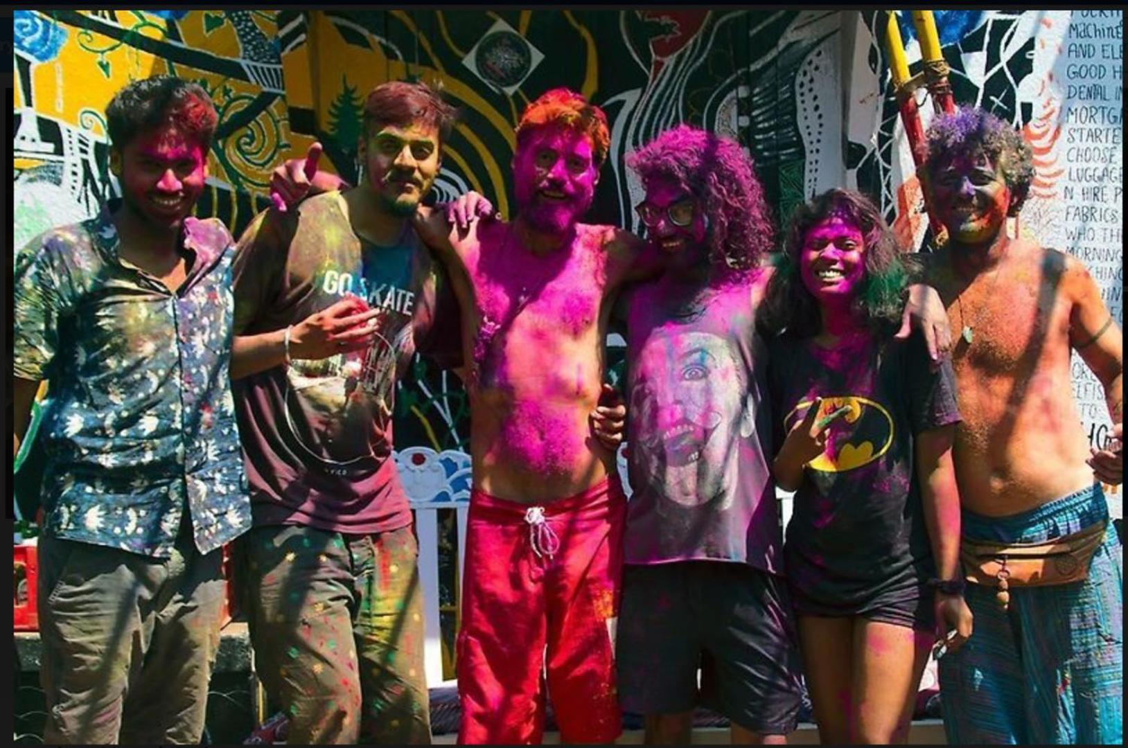 Hippie Hostel Or Goamazing Hostel Anjuna Bagian luar foto
